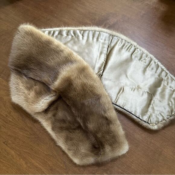 Mink coat sweater collar - Picture 4 of 5